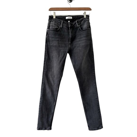 Anine Bing Black Wash Denim Skinny Jeans